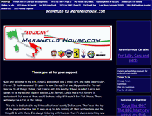 Tablet Screenshot of maranellohouse.com